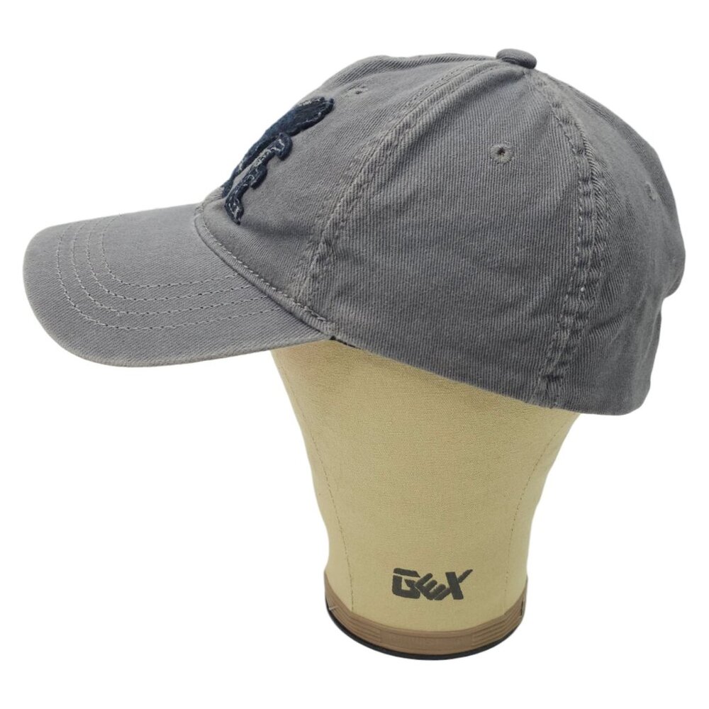 American Eagle AE Logo Dad Hat Fitted S/M Casual Streetwear Baseball Cap Gray - Picture 4 of 14